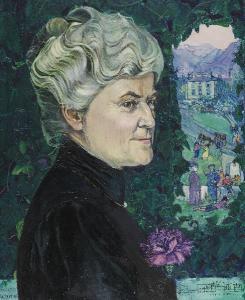 ROTH Ida Helene 1887-1966,Portrait der Signora Albertina,1922,Auktionshaus Stuker CH 2007-05-23