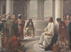 ROTH L. M,Jesus im Tempel,Hargesheimer Kunstauktionen DE 2012-03-09