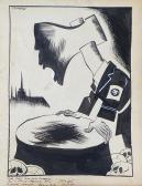 ROTH Stephen 1911-1967,Protiválečná karikatura,Vltav CZ 2016-12-15