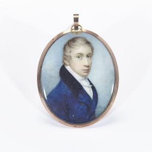 ROTH Thomas 1803-1828,PORTRAIT MINIATURE OF A YOUNG GENTLEMAN,Waddington's CA 2015-11-09