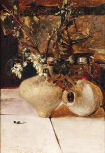 ROTHAUG Alexander 1870-1946,Still life with vases,Palais Dorotheum AT 2024-02-21