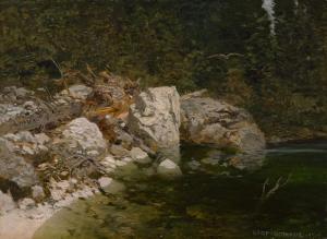 ROTHAUG Leopold 1868-1959,Waldweiher,1918,Galerie Bassenge DE 2023-11-30