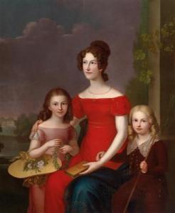 ROTHE Carl 1810-1865,Portrait of Caroline Friederike Mathilde von Walde,Palais Dorotheum 2017-09-13