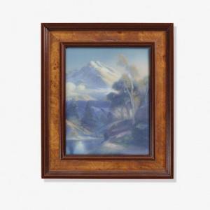 ROTHENBUSH Frederick 1876-1937,Snowy Peaks,1931,Rago Arts and Auction Center US 2020-01-18