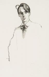 ROTHENSTEIN Sir William 1872-1945,Of W.B. Yeats,1898,Bloomsbury London GB 2013-04-04