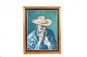 ROTHER,Retrato de anciano.,1972,Morton Subastas MX 2014-06-07