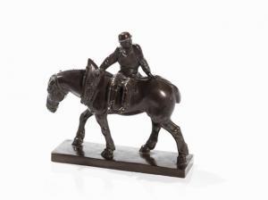 ROTHER Richard 1890-1980,Man on Trotting Horse,1919,Auctionata DE 2015-04-17
