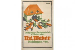 ROTHER Richard 1890-1980,Werbeplakat Richard Rother,Mehlis DE 2015-11-19