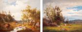 ROTHSTÉN Carl Abraham 1826-1877,Landscape with cows,1869,Bukowskis SE 2013-05-28