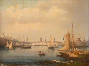 ROTHSTÉN Carl Abraham 1826-1877,The inlet of Stockholm,Bukowskis SE 2022-10-04