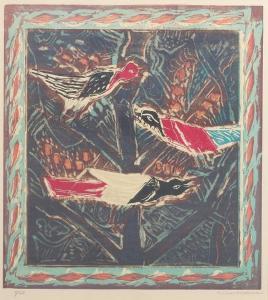 ROTHSTEIN Michael 1908-1993,Forest Birds,1991,Mallams GB 2014-12-11