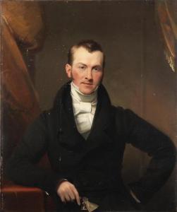 ROTHWELL Richard 1800-1868,Portrait of a gentleman, half-length, in a black c,Bonhams GB 2020-07-07