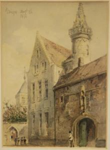 ROTHWELL Selim 1815-1881,A view in Bruges,Fieldings Auctioneers Limited GB 2018-05-19
