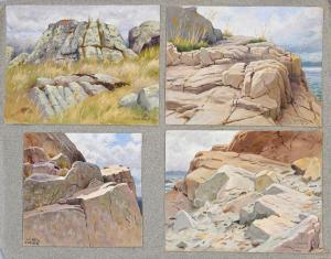 ROTIG Georges Frederic 1873-1961,Les rochers de Bréhat,Coutau-Begarie FR 2024-04-17