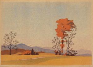 ROTKY Carl 1891-1977,Autumnal Landscape,Burchard US 2018-10-21