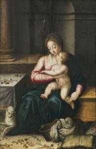 Rottenhammer Johann 1564-1625,Maria mit Kind und dem Lamm,Neumeister DE 2023-12-06