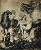 ROTTERMONDT Peeter,An allegorical scene with Mars and Venus, two Cupi,Christie's 1999-11-10