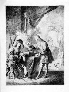 ROTTERMONDT Peeter,Esau verkauft sein Erstgeburtsrecht an Jakob,1660,Karl & Faber 2007-11-30
