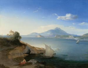 ROTTMANN Carl 1797-1850,Der Golf von Baiae,1826,Galerie Bassenge DE 2023-06-08