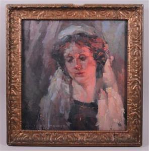 ROTTMANNER Alfred 1884-1920,Frauenportrait,Palais Dorotheum AT 2017-12-07