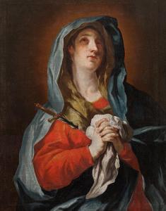 ROTTMAYR Johann Michael,Mater Dolorosa (Sorrowful Mother),1690,im Kinsky Auktionshaus 2021-07-06