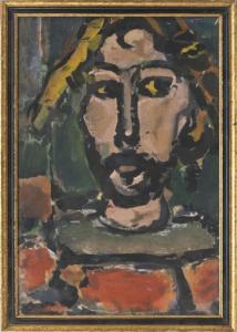 ROUALT Georges Dominique 1904-2002,Portrait of a man,Eldred's US 2018-06-21