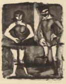 ROUAULT Georges 1871-1958,Dompteur, from Saltimbanques,1925,Christie's GB 2007-02-08