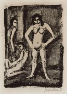 ROUAULT Georges 1871-1958,Eves Dechues,1925,Shannon's US 2009-10-29