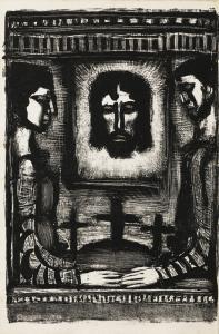 ROUAULT Georges,FRONTISPICE - CARNETS DE GILBERT (CHAPON/ROUAULT 3,1931,Sotheby's 2019-03-28