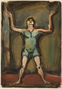 ROUAULT Georges 1871-1958,Le Jongleur,1930,ArteSegno IT 2018-03-17