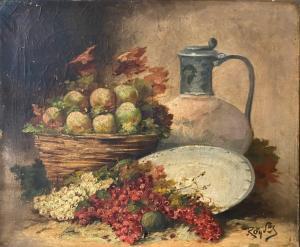 ROUBY Alfred 1849-1909,Nature morte,Rossini FR 2024-01-25