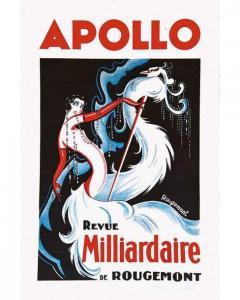 ROUGEMONT,Apollo Revue Milliardaire de Rougemont,1925,Millon & Associés FR 2020-02-26