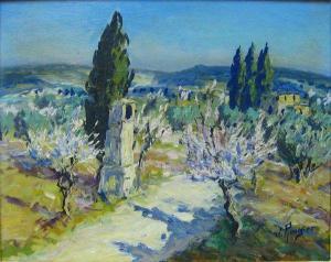ROUGIER J,Paysage de Provence.,Lhomme BE 2011-10-08