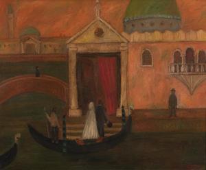 ROULET Henry 1915-1995,La mariée (Mariage à Venise),1966,Beurret Bailly Widmer Auctions 2023-03-29