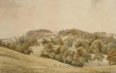 ROUNDELL Mary Anne,Sheep grazing on the hills with Gledstone, Yorkshi,Christie's GB 2003-03-27