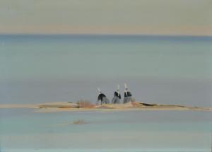 ROUQUIER Jacques 1932,Figures on a beach,Mallams GB 2019-06-06