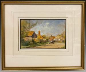 ROUSE Robert W. Arthur 1869-1950,Oakley Village, Bucks,Bamfords Auctioneers and Valuers 2023-08-09