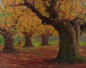ROUSEL Jules Henry Roy 1897-1985,Autumn Landscape,Shapiro AU 2017-12-12