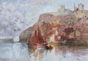 ROUSSE Frank 1897-1915,East Cliff and the Spa Ladder Whitby,David Duggleby Limited GB 2023-11-18