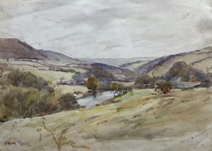 ROUSSE Frank 1897-1915,River Esk - Upstream from Whitby,David Duggleby Limited GB 2023-08-26