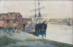 ROUSSE Frank 1897-1915,Up River Esk - Whitby,David Duggleby Limited GB 2023-08-26