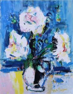 ROUSSEAU Alain 1926,FLOWER STILL LIFE,Clark Cierlak Fine Arts US 2022-07-09