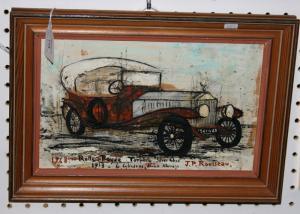 ROUSSEAU Jean 1900-1900,Rolls Royce Torpedo |Silver Ghost| 1913,1968,Tooveys Auction GB 2009-08-12