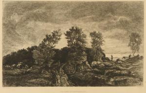 ROUSSEAU Theodore 1812-1867,Environs de Fontainebleau,Art Richelieu FR 2015-12-06