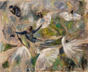 ROUSSEAUX Lucienne Pageot 1899-1994,Deuxième acte de Giselle ou Les Willis,Art Richelieu 2020-11-09