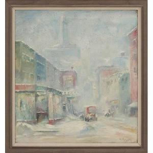 ROUSSEFF Walter Vladmimir 1890,Chicago in Winter,1921,Treadway US 2007-03-04