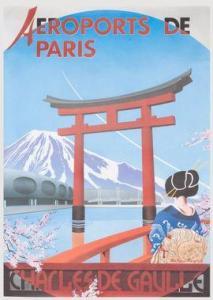 ROUSSEL RICHARD,Aéroports de Paris Charles de Gaulle Japon Mont Fuji,Neret-Minet FR 2022-01-31