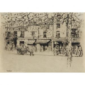 ROUSSEL Theodore 1914-1989,THE STREET, CHELSEA EMBANKMENT,1899,Freeman US 2017-09-18