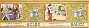 ROUTIER JEAN,Carburateur Solex. Le coureur victorieux et le fer,1925,Neret-Minet FR 2020-12-05