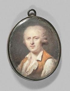 ROUVIER Pierre 1742-1815,Portrait d'homme,1787,De Maigret FR 2021-06-30